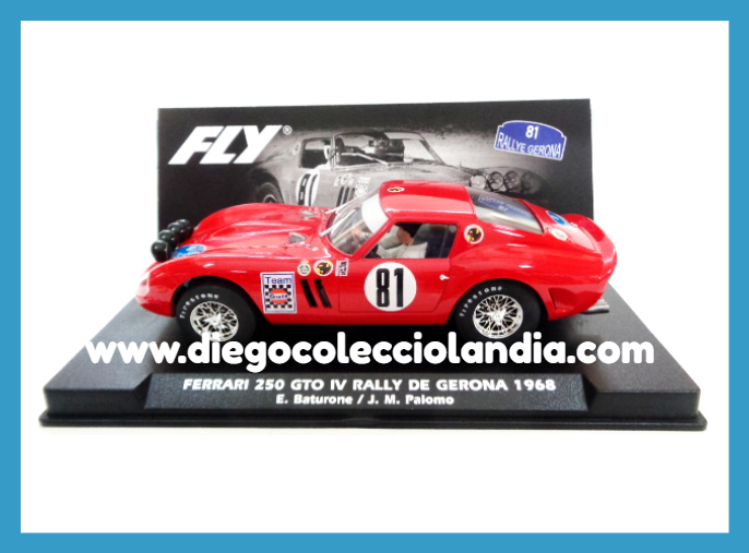 Fly Car Model para Scalextric. Diego Colecciolandia. Tienda Scalextric Madrid . Coches Fly Car Model