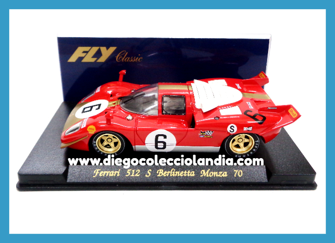 Fly Car Model para Scalextric. Diego Colecciolandia. Tienda Scalextric Madrid . Coches Fly Car Model