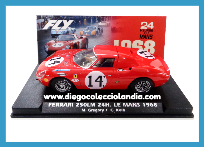 Fly Car Model para Scalextric. Diego Colecciolandia. Tienda Scalextric Madrid . Coches Fly Car Model