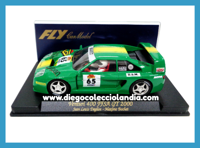 Fly Car Model para Scalextric. Diego Colecciolandia. Tienda Scalextric Madrid . Coches Fly Car Model