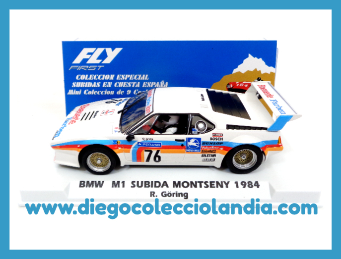 Fly Car Model para Scalextric. Diego Colecciolandia. Tienda Scalextric Madrid . Coches Fly Car Model