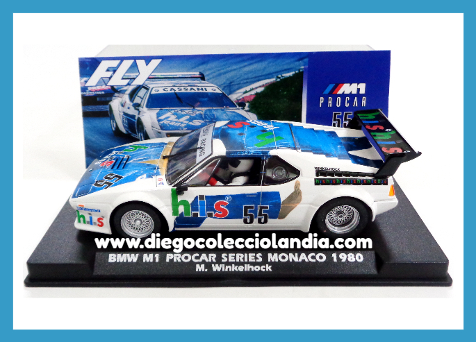 Fly Car Model para Scalextric. Diego Colecciolandia. Tienda Scalextric Madrid . Coches Fly Car Model