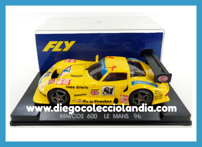 Fly Car Model para Scalextric. Diego Colecciolandia. Tienda Scalextric Madrid . Coches Fly Car Model