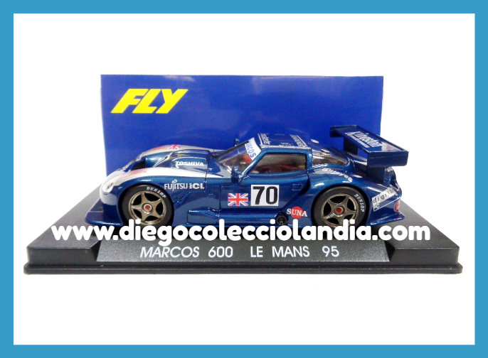 Fly Car Model para Scalextric. Diego Colecciolandia. Tienda Scalextric Madrid . Coches Fly Car Model