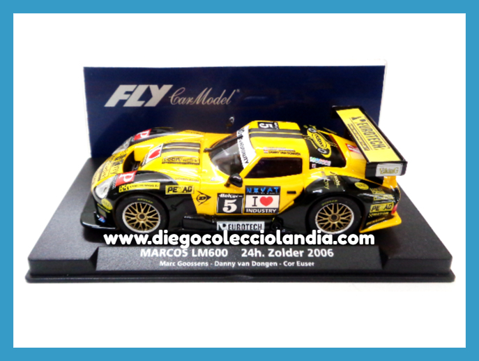 Fly Car Model para Scalextric. Diego Colecciolandia. Tienda Scalextric Madrid . Coches Fly Car Model