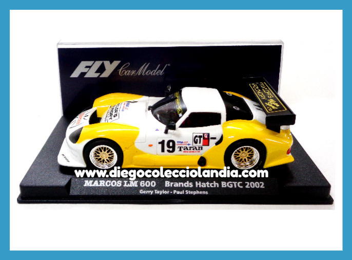 Fly Car Model para Scalextric. Diego Colecciolandia. Tienda Scalextric Madrid . Coches Fly Car Model