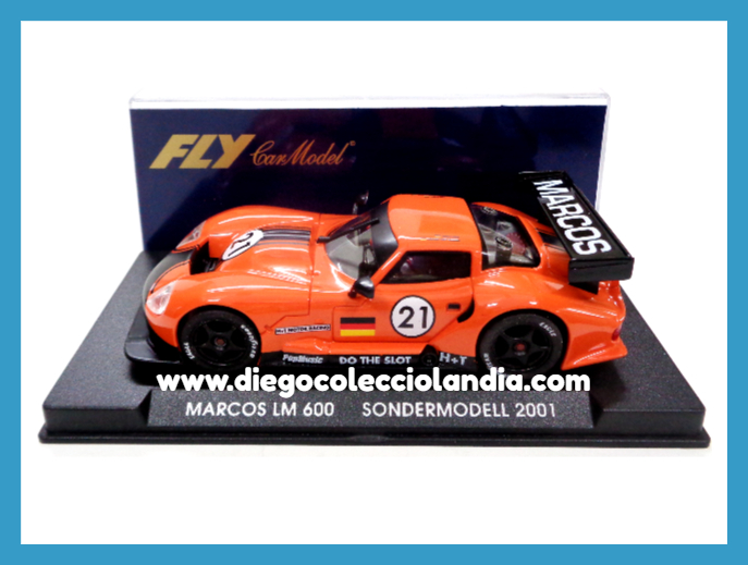 Fly Car Model para Scalextric. Diego Colecciolandia. Tienda Scalextric Madrid . Coches Fly Car Model