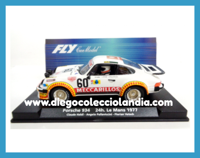 Fly Car Model para Scalextric. Diego Colecciolandia. Tienda Scalextric Madrid . Coches Fly Car Model