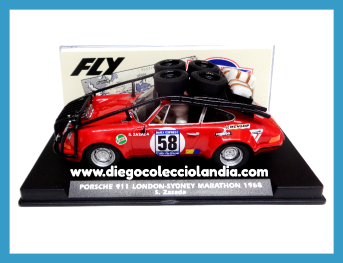 Fly Car Model para Scalextric. Diego Colecciolandia. Tienda Scalextric Madrid . Coches Fly Car Model