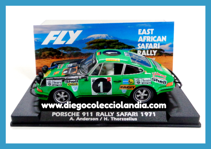 Fly Car Model para Scalextric. Diego Colecciolandia. Tienda Scalextric Madrid . Coches Fly Car Model