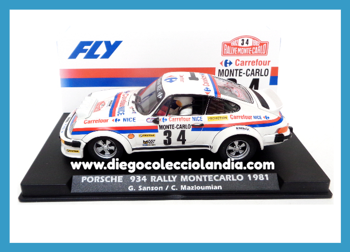 Fly Car Model para Scalextric. Diego Colecciolandia. Tienda Scalextric Madrid . Coches Fly Car Model