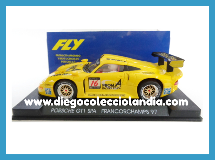 Fly Car Model para Scalextric. Diego Colecciolandia. Tienda Scalextric Madrid . Coches Fly Car Model