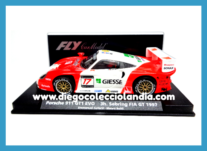 Fly Car Model para Scalextric. Diego Colecciolandia. Tienda Scalextric Madrid . Coches Fly Car Model