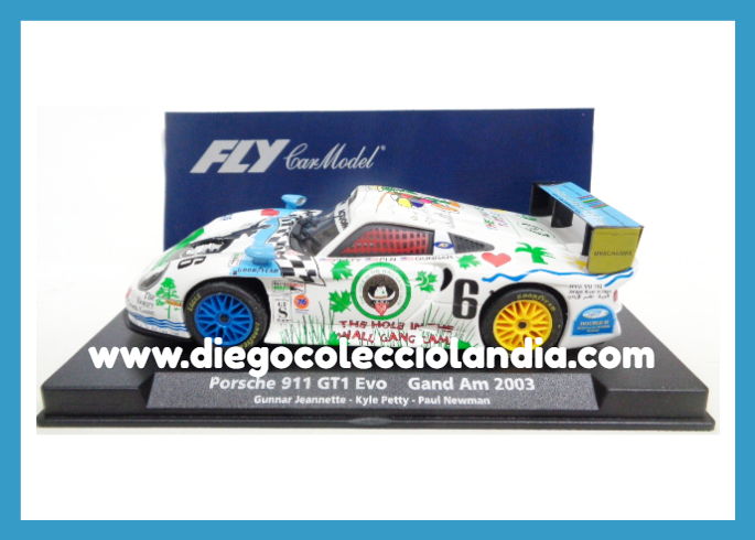 Fly Car Model para Scalextric. Diego Colecciolandia. Tienda Scalextric Madrid . Coches Fly Car Model