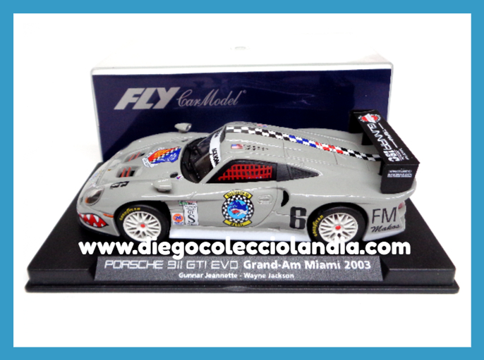 Fly Car Model para Scalextric. Diego Colecciolandia. Tienda Scalextric Madrid . Coches Fly Car Model