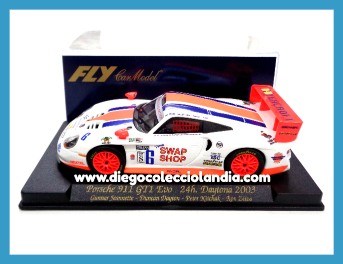 Fly Car Model para Scalextric. Diego Colecciolandia. Tienda Scalextric Madrid . Coches Fly Car Model