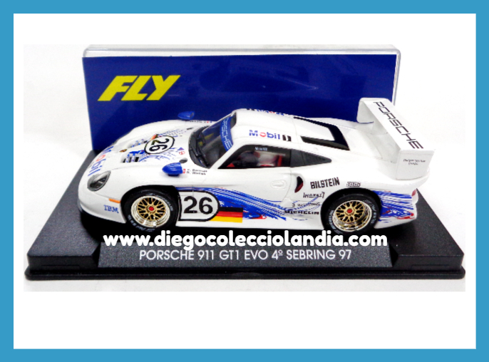 Fly Car Model para Scalextric. Diego Colecciolandia. Tienda Scalextric Madrid . Coches Fly Car Model