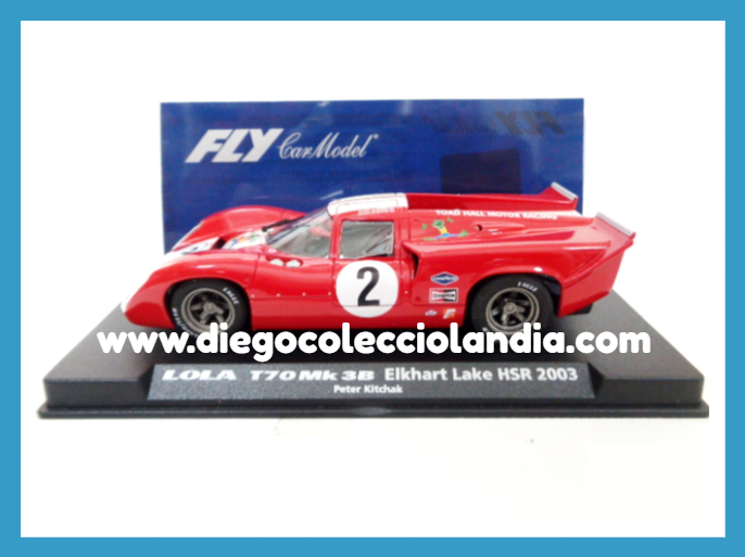 Fly Car Model para Scalextric. Diego Colecciolandia. Tienda Scalextric Madrid . Coches Fly Car Model