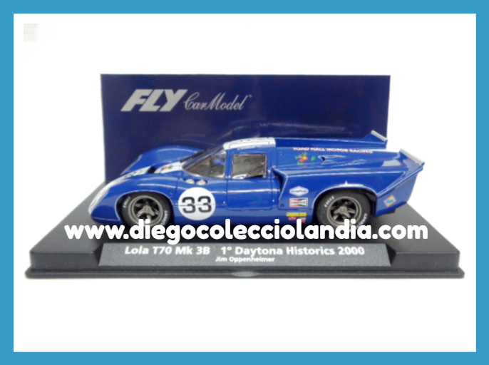 Fly Car Model para Scalextric. Diego Colecciolandia. Tienda Scalextric Madrid . Coches Fly Car Model