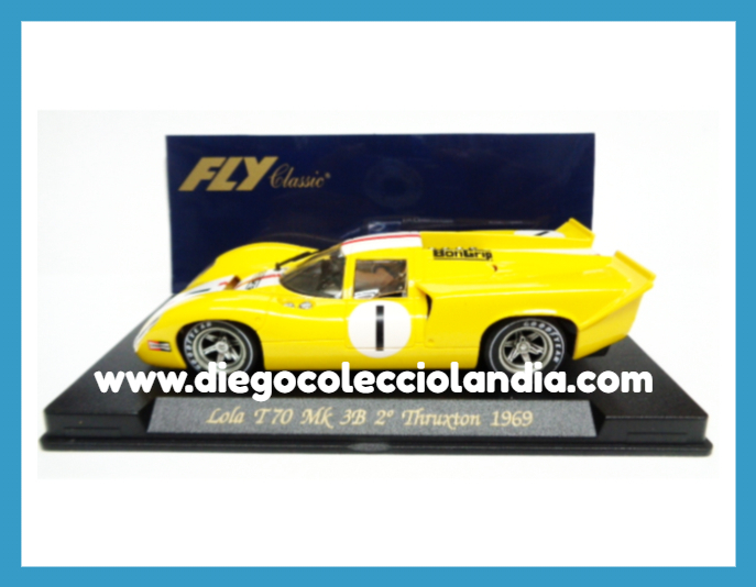 Fly Car Model para Scalextric. Diego Colecciolandia. Tienda Scalextric Madrid . Coches Fly Car Model