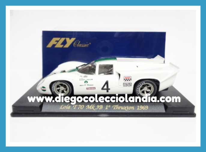 Fly Car Model para Scalextric. Diego Colecciolandia. Tienda Scalextric Madrid . Coches Fly Car Model