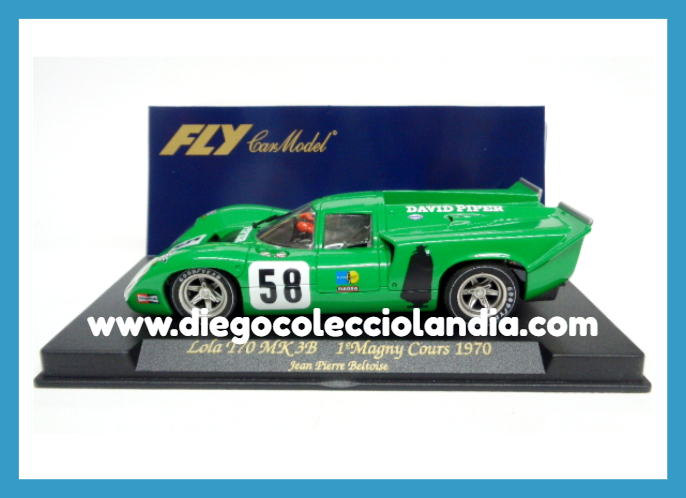 Fly Car Model para Scalextric. Diego Colecciolandia. Tienda Scalextric Madrid . Coches Fly Car Model