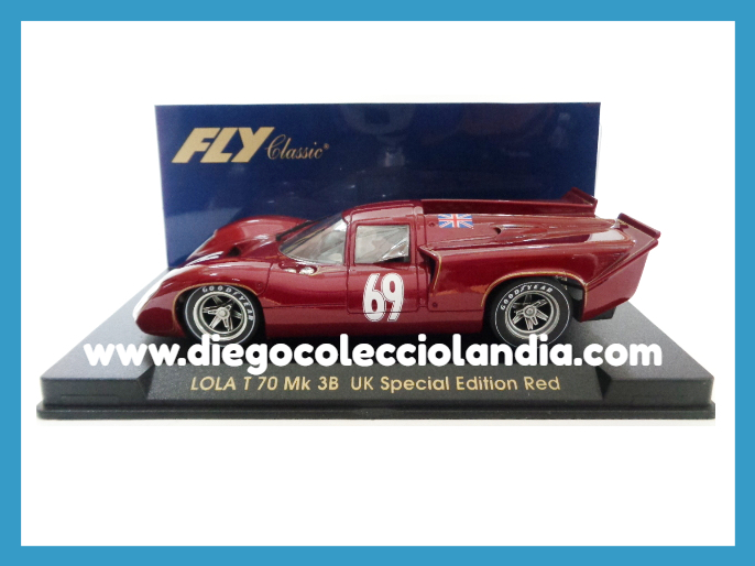 Fly Car Model para Scalextric. Diego Colecciolandia. Tienda Scalextric Madrid . Coches Fly Car Model