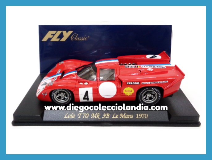 Fly Car Model para Scalextric. Diego Colecciolandia. Tienda Scalextric Madrid . Coches Fly Car Model