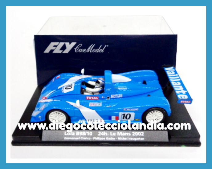 Fly Car Model para Scalextric. Diego Colecciolandia. Tienda Scalextric Madrid . Coches Fly Car Model