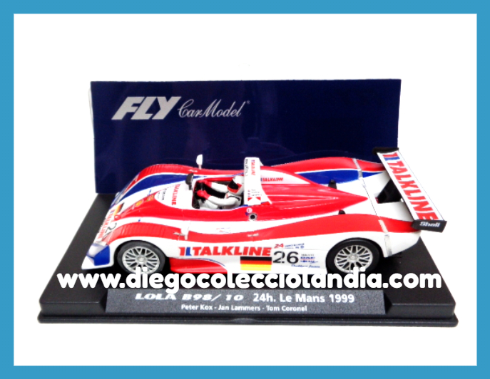 Fly Car Model para Scalextric. Diego Colecciolandia. Tienda Scalextric Madrid . Coches Fly Car Model