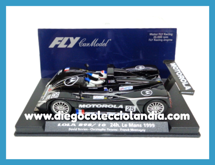 Fly Car Model para Scalextric. Diego Colecciolandia. Tienda Scalextric Madrid . Coches Fly Car Model