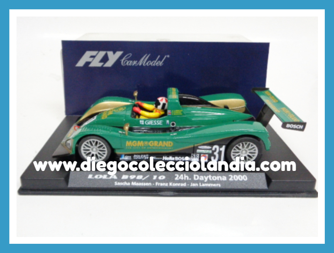 Fly Car Model para Scalextric. Diego Colecciolandia. Tienda Scalextric Madrid . Coches Fly Car Model