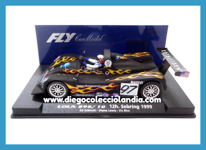 Fly Car Model para Scalextric. Diego Colecciolandia. Tienda Scalextric Madrid . Coches Fly Car Model