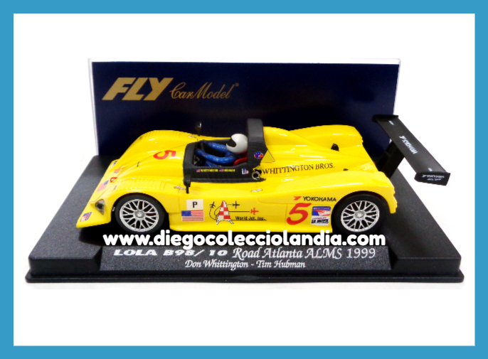 Fly Car Model para Scalextric. Diego Colecciolandia. Tienda Scalextric Madrid . Coches Fly Car Model