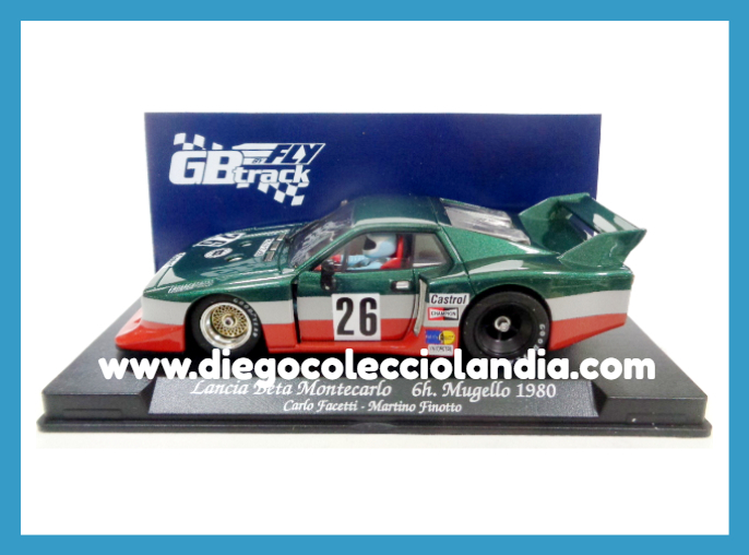 Fly Car Model para Scalextric. Diego Colecciolandia. Tienda Scalextric Madrid . Coches Fly Car Model