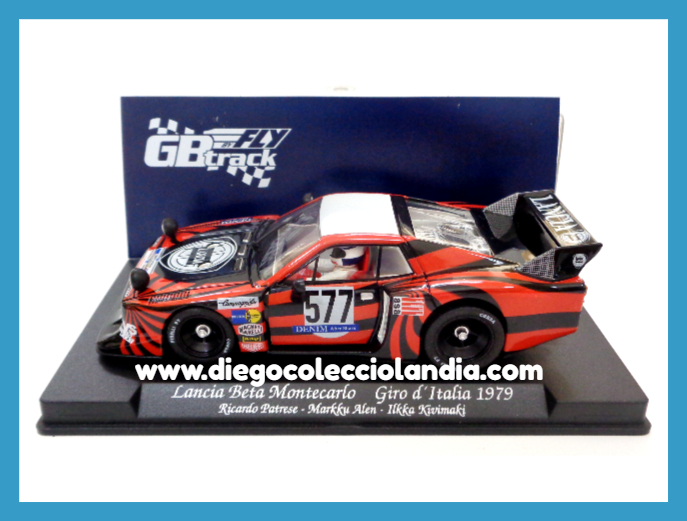 Fly Car Model para Scalextric. Diego Colecciolandia. Tienda Scalextric Madrid . Coches Fly Car Model