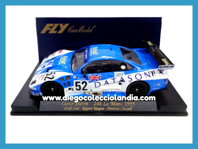 Fly Car Model para Scalextric. Diego Colecciolandia. Tienda Scalextric Madrid . Coches Fly Car Model