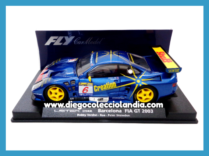 Fly Car Model para Scalextric. Diego Colecciolandia. Tienda Scalextric Madrid . Coches Fly Car Model