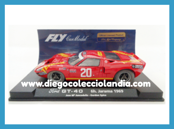 Fly Car Model para Scalextric. Diego Colecciolandia. Tienda Scalextric Madrid . Coches Fly Car Model