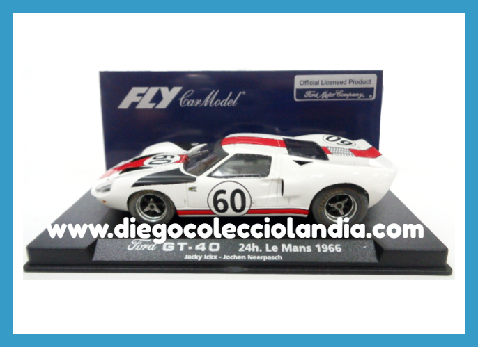 Fly Car Model para Scalextric. Diego Colecciolandia. Tienda Scalextric Madrid . Coches Fly Car Model