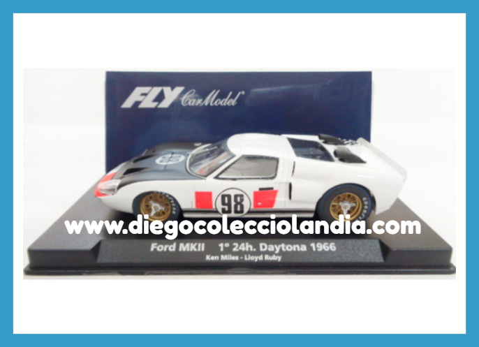 Fly Car Model para Scalextric. Diego Colecciolandia. Tienda Scalextric Madrid . Coches Fly Car Model