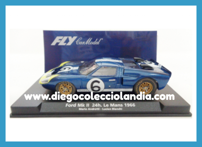 Fly Car Model para Scalextric. Diego Colecciolandia. Tienda Scalextric Madrid . Coches Fly Car Model