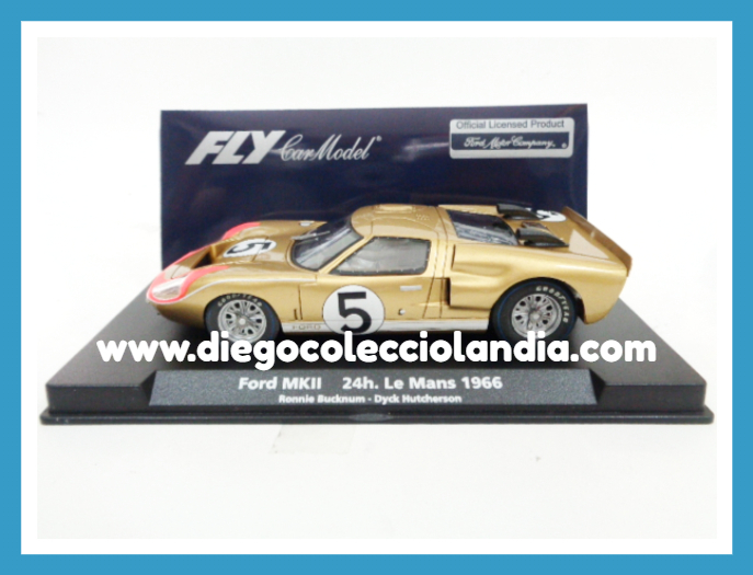 Fly Car Model para Scalextric. Diego Colecciolandia. Tienda Scalextric Madrid . Coches Fly Car Model