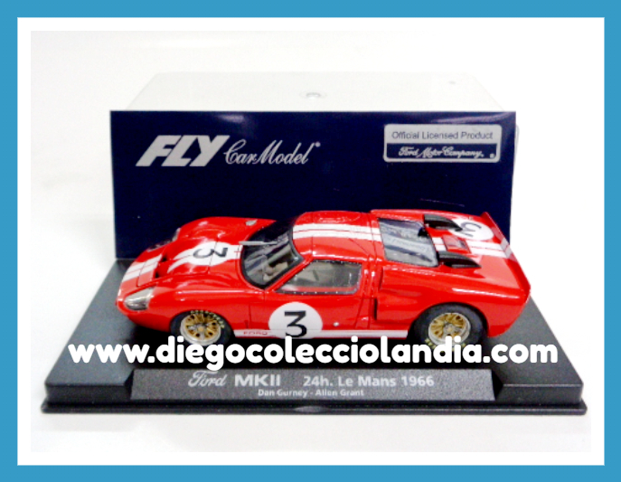 Fly Car Model para Scalextric. Diego Colecciolandia. Tienda Scalextric Madrid . Coches Fly Car Model