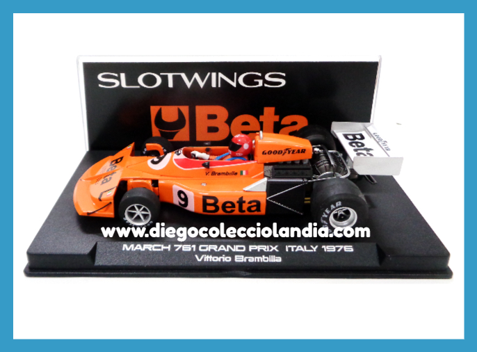 Tienda Scalextric Madrid . Coches Slotwings para Scalextric . Diego Colecciolandia .