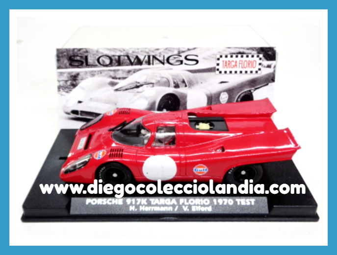 Tienda Scalextric Madrid . Coches Slotwings para Scalextric . Diego Colecciolandia .