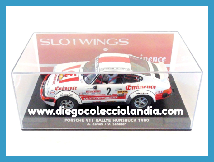 Tienda Scalextric Madrid . Coches Slotwings para Scalextric . Diego Colecciolandia .