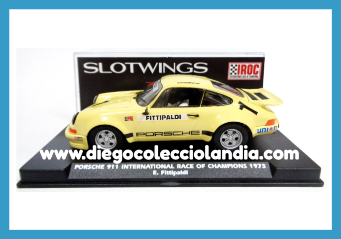 Tienda Scalextric Madrid . Coches Slotwings para Scalextric . Diego Colecciolandia .