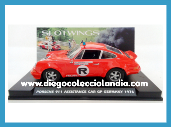 Tienda Scalextric Madrid . Coches Slotwings para Scalextric . Diego Colecciolandia .