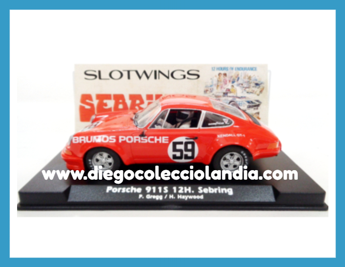 Tienda Scalextric Madrid . Coches Slotwings para Scalextric . Diego Colecciolandia .